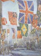 Childe Hassam Avenue of the Allies (nn02) oil painting artist